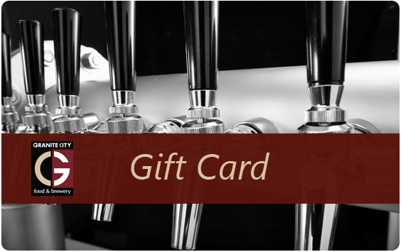 Granite City Brewery electronic gift card